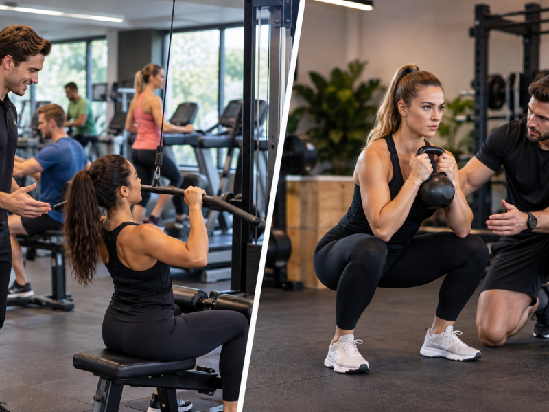 Fitnesstrainer of personal trainer: wat is het verschil?